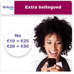 Actie Vectone Mobile